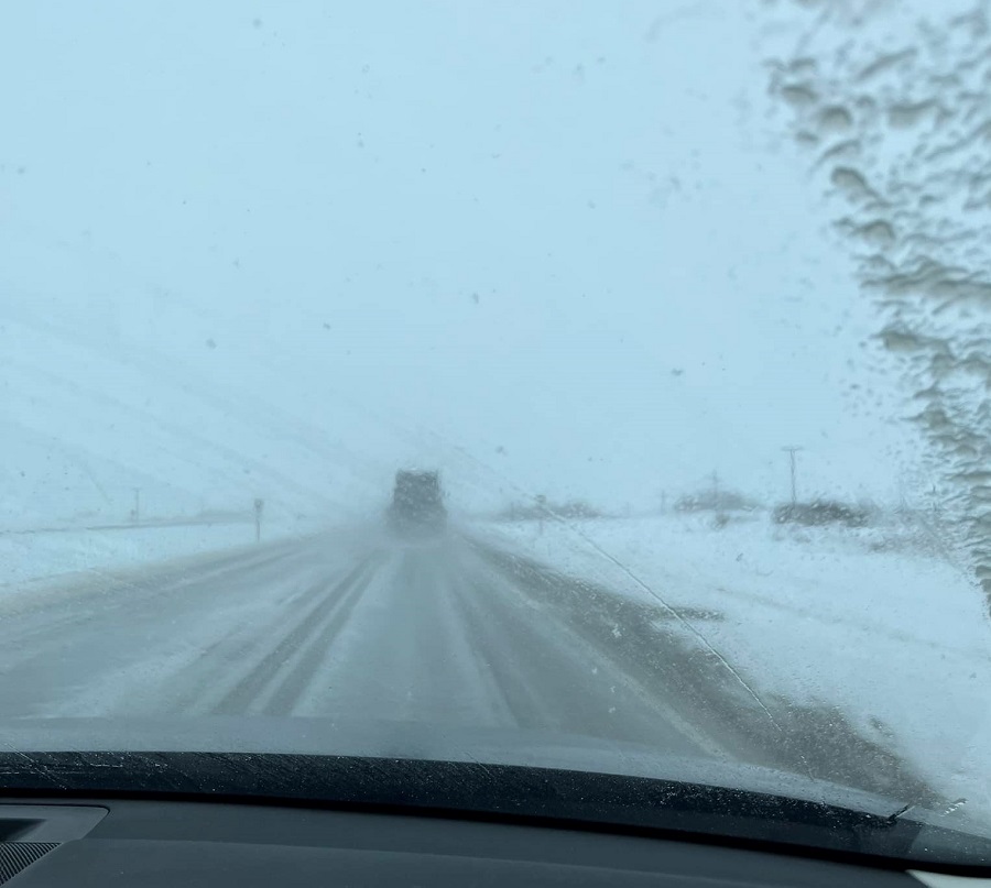 Highway conditions have begun to improve around Moose Jaw